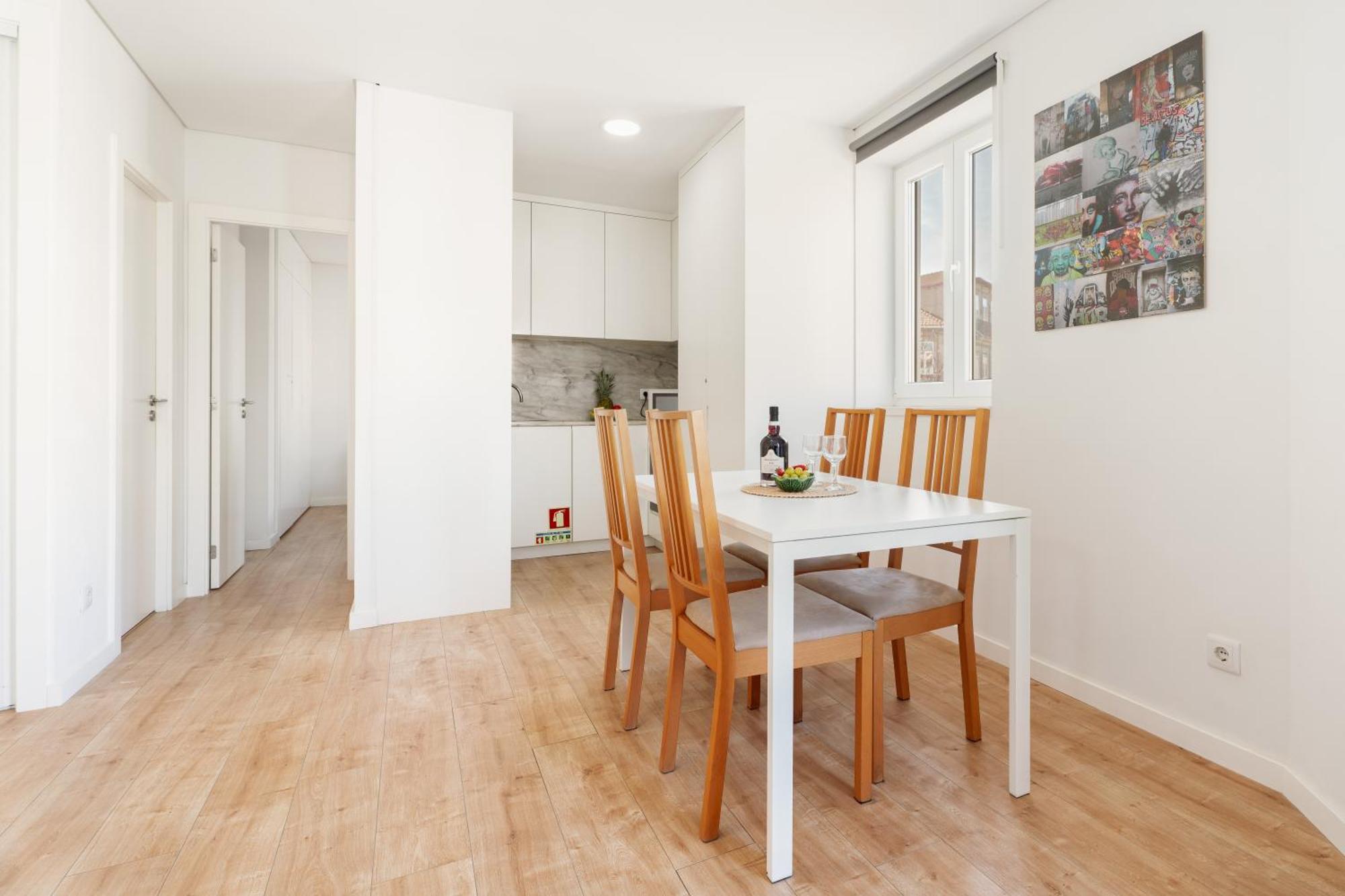 ポルトHost Wise - Flat W Free Private Parking - Bright & Cozyアパートメント エクステリア 写真