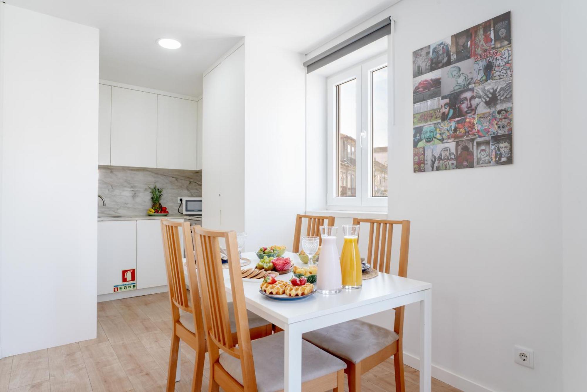 ポルトHost Wise - Flat W Free Private Parking - Bright & Cozyアパートメント エクステリア 写真